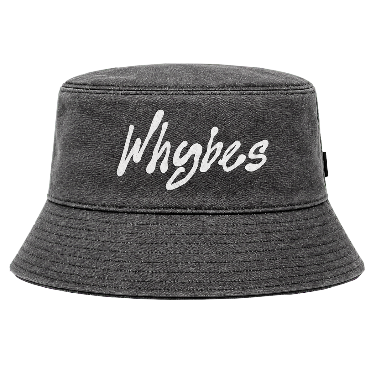 Why Wear H-29 Whybes Bucket washed gray close-up front