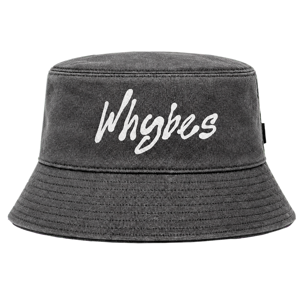 Why Wear H-29 Whybes Bucket washed gray close-up front