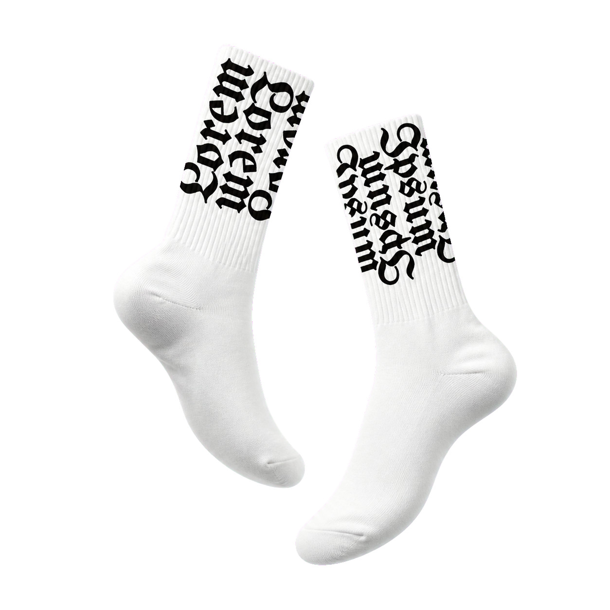 Why Wear S-black-gothic full floating transparent mockup