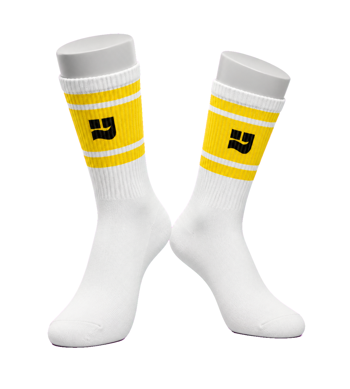 Why Wear S-yellow-why mannequin three-quarter transparent mockup